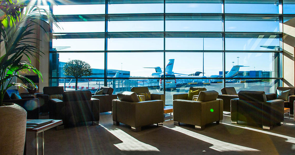 Harrods Aviation Airport Lounge, Bishops Stortford Air Conditioning Case Study