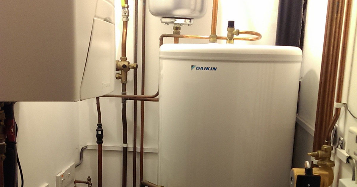 Domestic Air Source Heat Pump Installation
