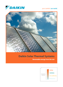 Daikin Solar Panels and Thermal Systems Brochure