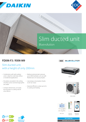 Daikin Slim Ducted Air Conditioning Units