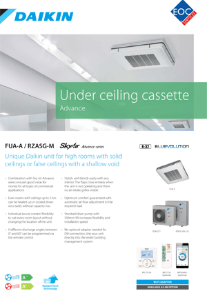 Daikin Under Ceiling Casstte Air Conditioning Units